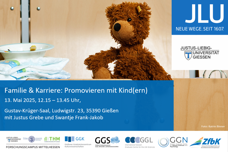 Bild zum Termin 13.05.2025 - "Promovieren mit Kind(ern)"