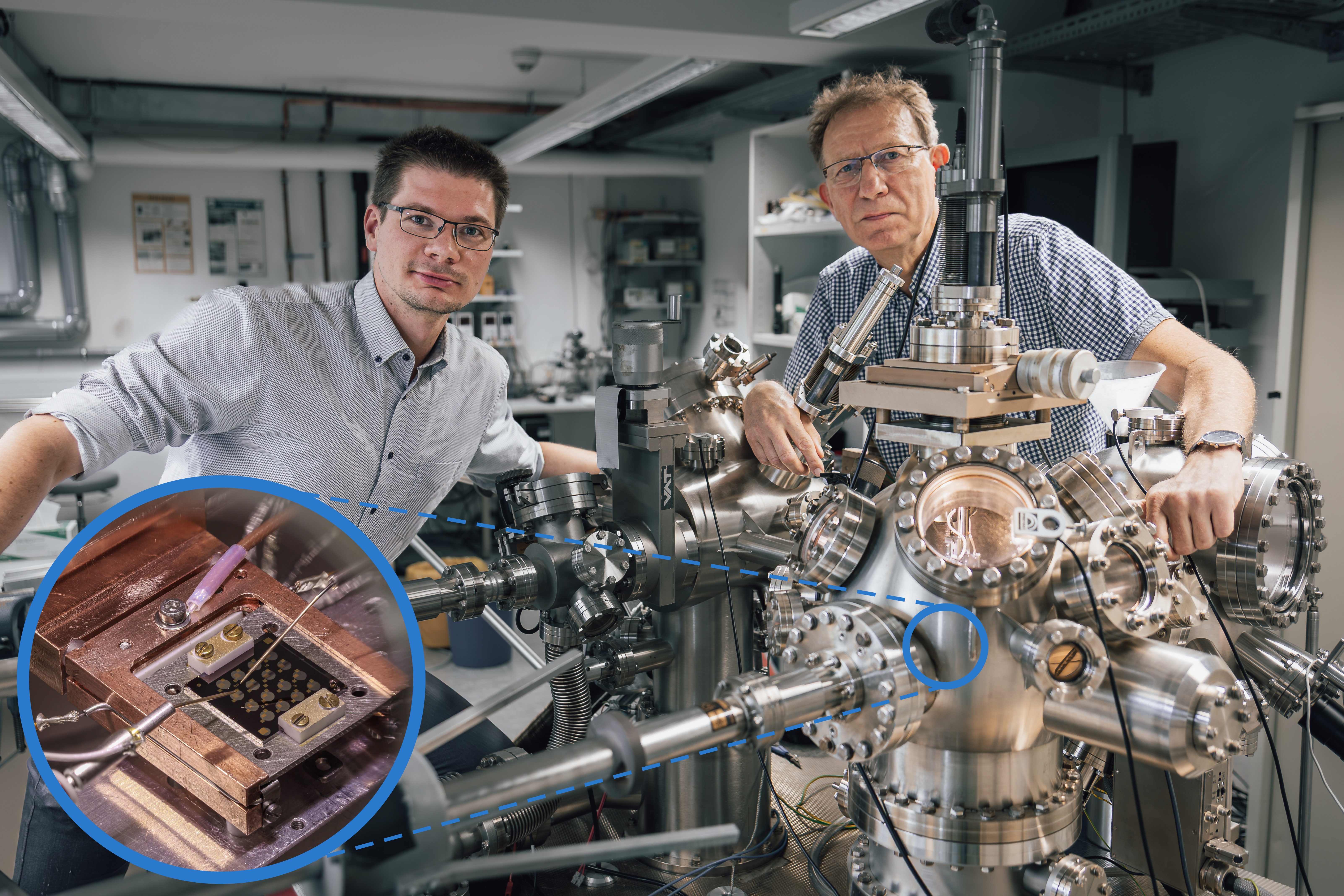 Bild zur PM vom 13.06.2025 - Forschungsteam der UMR entlarvt Schwachstellen in organischen Transistoren