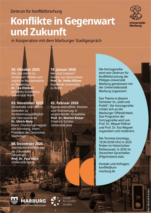 Poster zur Ringvorlesung des ZfK im WiSe 2025/2026