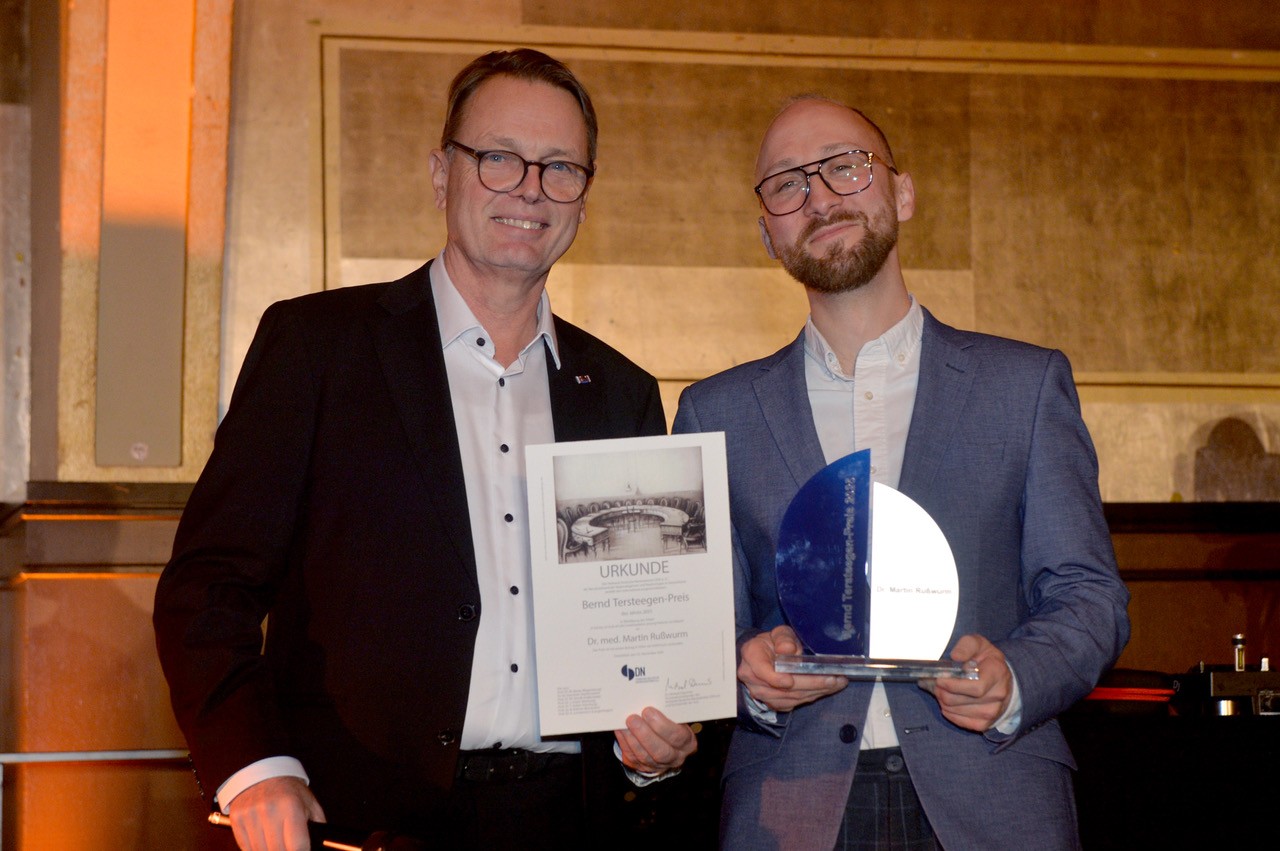 Marburger Nephrologe Dr. Martin Rußwurm mit Bernd Teerstegen-Preis ausgezeichnet