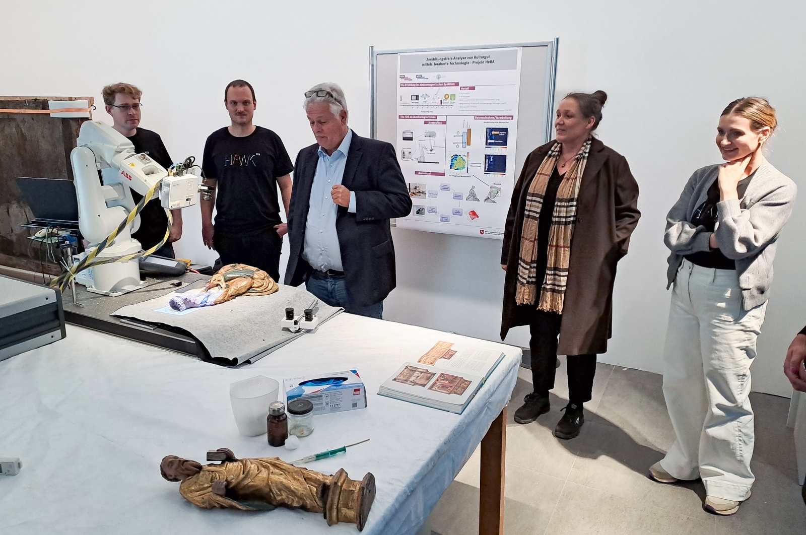Prof. Dr. Martin Koch (UMR) und Team geben neue Einblicke in Kulturgut